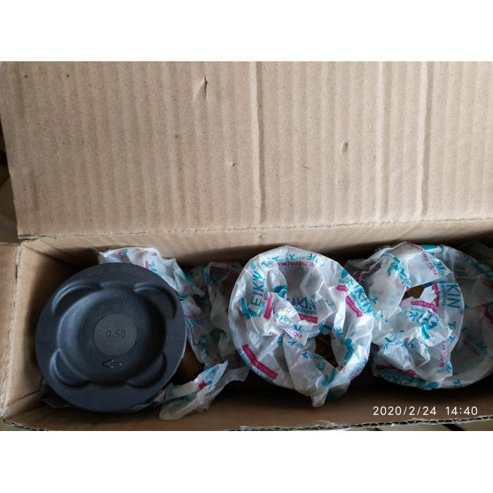 Поршня 050 TEIKIN комплект Daihatsu 1.0 двигатель EJ-VE комплект поршней Daihatsu Sirion Daihatsu Cuore Daihatsu YRV Daihatsu Move 13103-97201-000 1310397201000 13103-97201 1310397201 13103B2060 13103-B2060